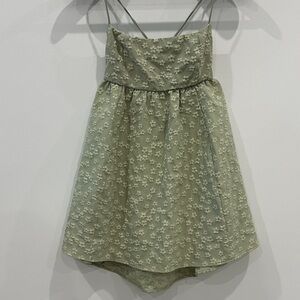 Lucy in the Sky Olive Floral Mini Dress